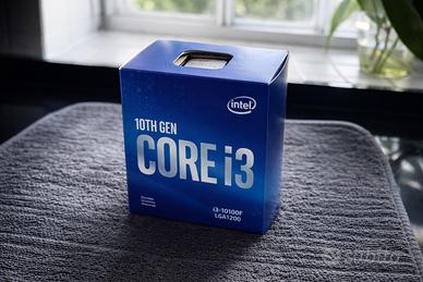 Intel i3-10100F boxed con dissipatore nuovo