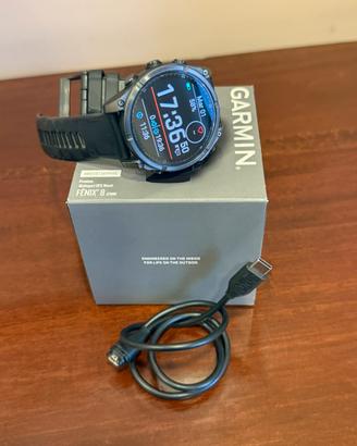 GARMIN FENIX 8 - Sapphire Titanio Carbon Gray