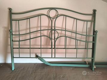 Letto matrimoniale in Ferro Battuto Salvia