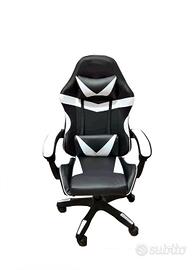 SEDIA GAMING STUDIO/UFFICIO NERO E BIANCO

