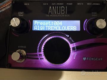 FoxGear anubi modulation strymon baroni boss mxr