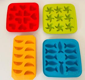 4 stampi in silicone per cubetti di ghiaccio IKEA