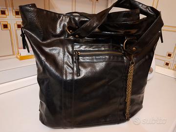 Borsa nera da donna e Portafoglio nero