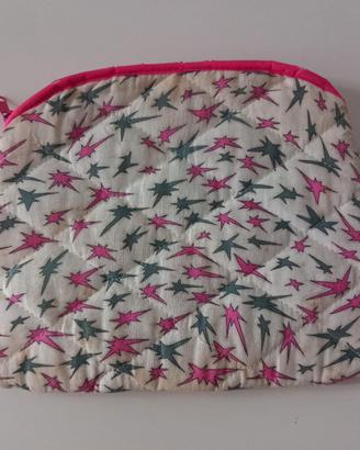Bustina beauty trousse astuccio borsello Fiorucci