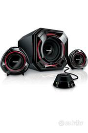 Casse audio Philips 2.1 +  subwoofer 100W