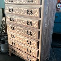 Cassettiera legno massello