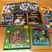 Libri e fumetti gormiti e power rangers