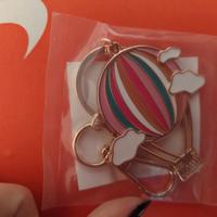 Portachiavi mongolfiera mandarina duk