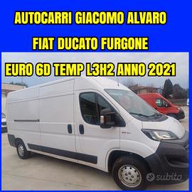 FIAT DUCATO FURGONE 2021 EURO 6D TEMP