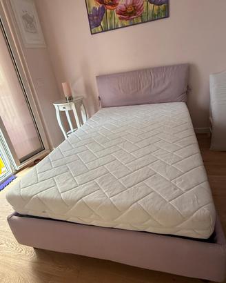Letto contenitore 120x190 + materasso memory