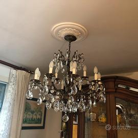 Lampadario in cristallo di Boemia