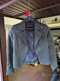 Giacca Moto in Pelle Royal Enfield Donna