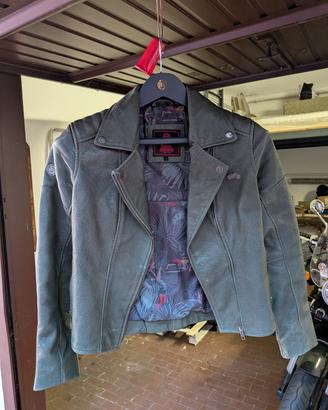 Giacca Moto in Pelle Royal Enfield Donna
