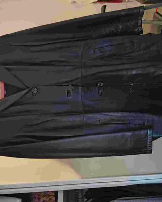 GIACCA LUNGA VERA PELLE DONNA