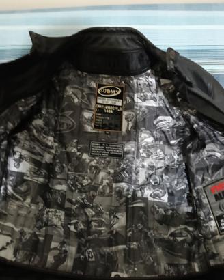 Giacca in pelle ,per Moto ,Suomy