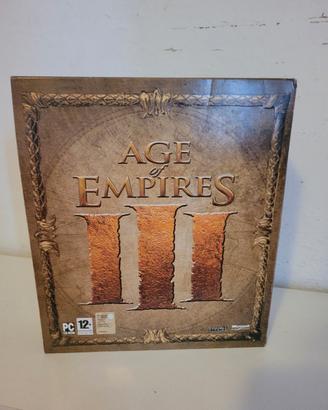 Age of Empire III 3 Collector's Edition Completo 