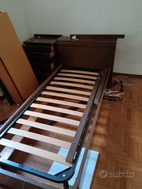 Letto singolo con rete