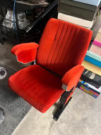 Vintage poltrona teatro