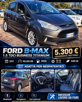 Ford B-Max 1.5 TDCi 75 CV Business Titanium