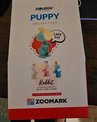 Dudùu Puppy Collection Rabbit mini lampada LED