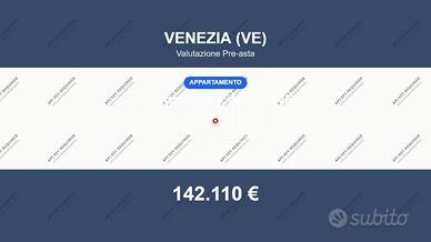 Immobile in asta di 80 m² con box auto a Venezia