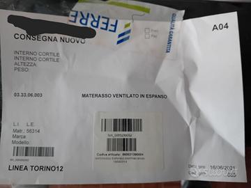 Materasso antidecubito ventilato in espanso
