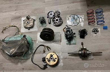 Stock ricambi per  Minareli Orizzontale 50cc 2T.