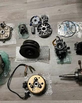 Stock ricambi per  Minareli Orizzontale 50cc 2T.