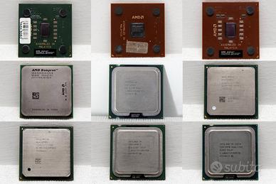 Processori/CPU AMD 462 (Socket A), Intel 775 / 478