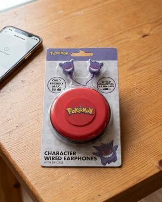 1 paio Auricolari Pokemon Gengar