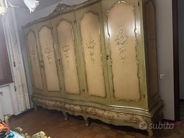 Camera da letto barocco veneziano + mobili 900