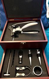 CAVATAPPI SET 8 PEZZI CON SCATOLA DI LEGNO