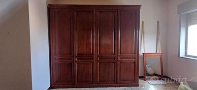 Armadio camera da letto e specchiera