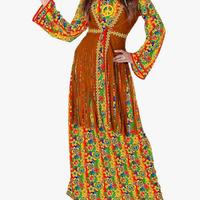 Costume Hippie carnevale cosplay XS/S/M