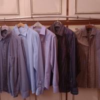 Cinque Camicie di taglia XL con maniche lunghe 