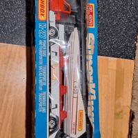 matchbox super kings k-27 ,power boat  transportet