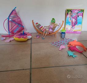Playset Barbie  spiaggia mare