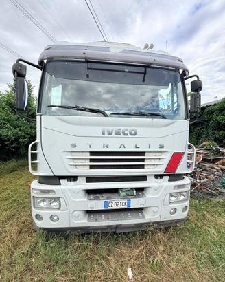 Iveco stralis 350 con cassone telonato/ camion