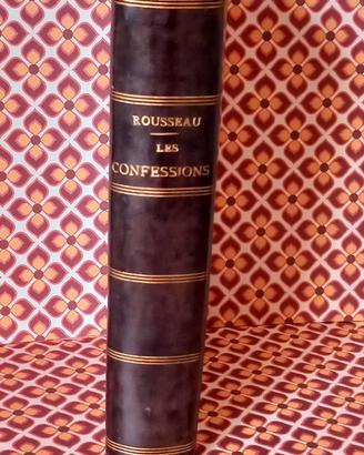 Les Confessions de J.J.Rousseau 1859