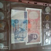 Banconote e Monete lire 