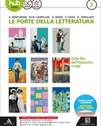 "Le porte della letteratura volume 3" Roncoroni