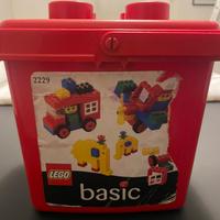 Secchiello lego 2229 + secchiello lego duplo 3048