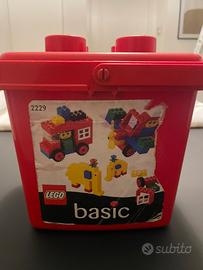 Secchiello lego 2229 + secchiello lego duplo 3048