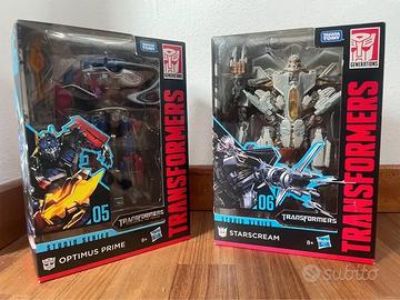 Transformers SS 05 Optimus Prime + 06 Starscream