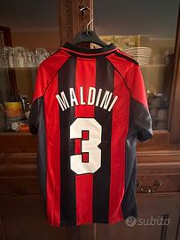 Maglietta vintage ac Milan Paolo Maldini Tg M