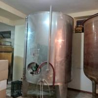 cisterna acciaio inox 5000 litri