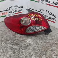 STOP FANALE POSTERIORE SINISTRO PEUGEOT 206 PLUS