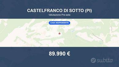 Immobile in asta di 256 m² a Castelfranco di Sotto
