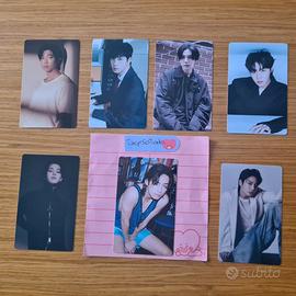 Photocard dal preordine delle mini capsule dei BTS