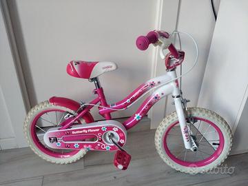 Bicicletta bici bambina  14 pollici